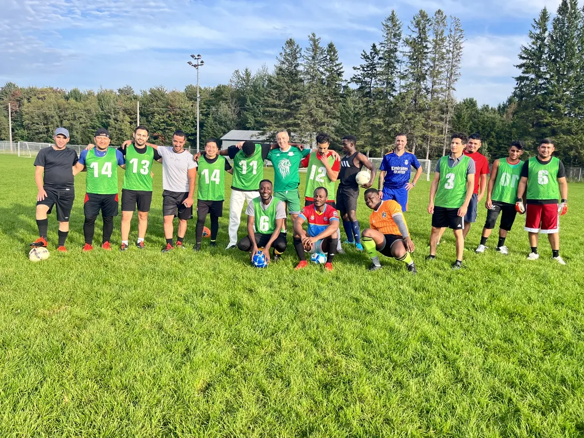 Entraînement des jeunes du club