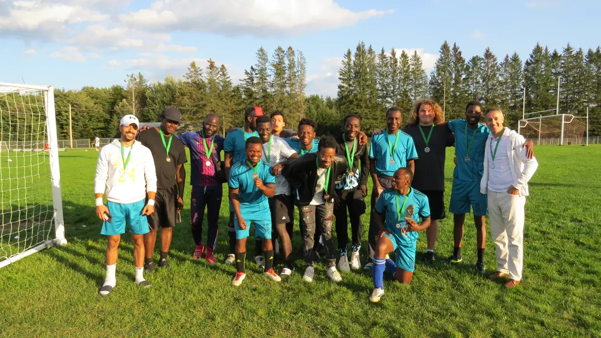 Entraînement des jeunes du club