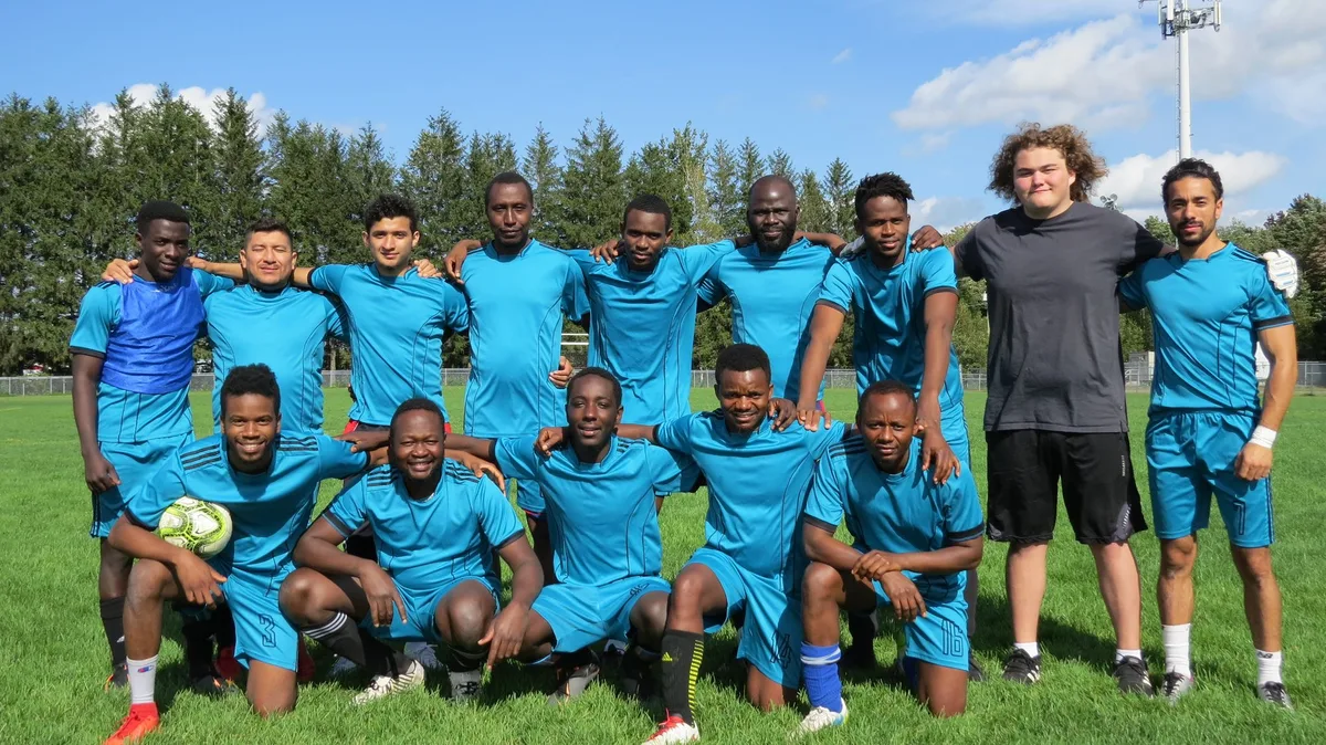 Match amical seniors soccer